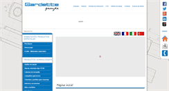 Desktop Screenshot of gardette.es